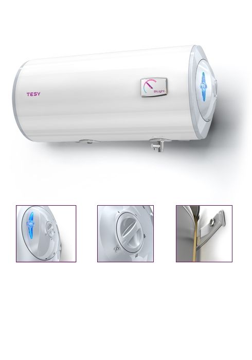 Slim horizontalni električni bojler 50 L - Tesy BiLight GCH 5035 20 B12 TSR